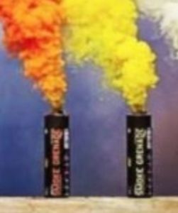 Party Poppers - Colour Smoke (12.5 x3.5xm) - 1pce